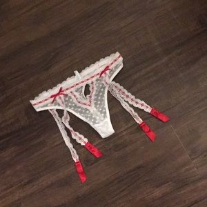 Garter belt with panty